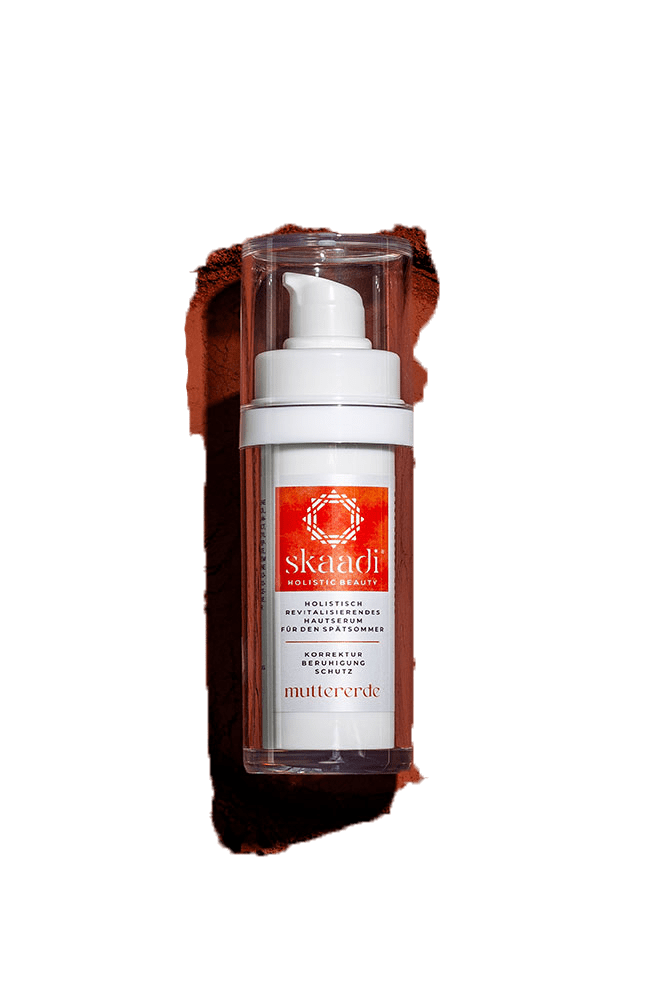 Freigestelltes Muttererde Serum für den Spätsommer