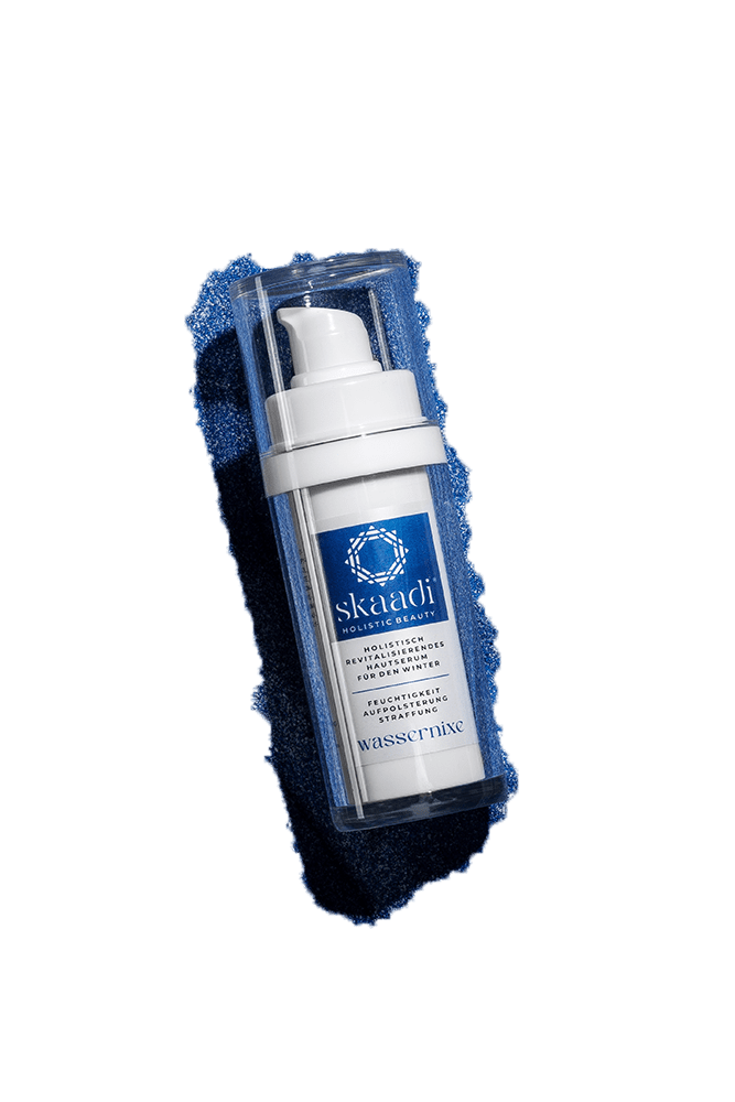 Freigestelltes Wassernixe Serum für den Winter